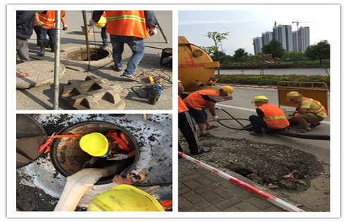 新建管道淤泥清洗的清捞要点说明