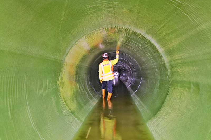 新建管道机器人检测